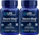 Life Extension Neuro-mag Magnesium L-threonaat, 90 Count (Pack of 2)