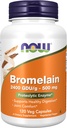 agora Bromelaina 500 mg, 120 cápsulas Veg