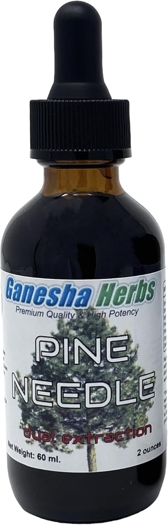 Pine Needle Liquid Tincture Билкови течни Dual Extract Shikimic Acid - 2 Oz