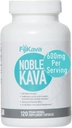 FijiKava Noble Kava Kava Capsules, 600mg Kavalactones Per Serving, Natural Relaxation & Sleep Suplemen, Vegan & Non- GMO, 120- Count, Premium Piper Methysticum Extract for Calm & Stress Relief