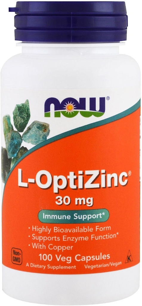 Agora Opti L-zinc, 30mg, 100 cápsulas