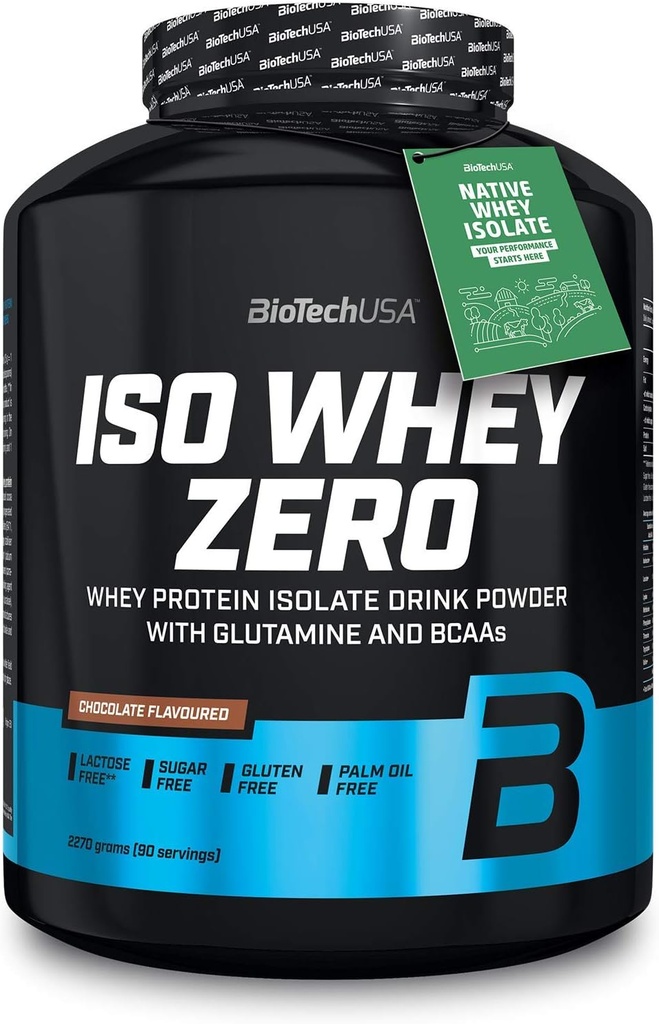 BioTech Estados Unidos Iso Whey Zero 2270g Chocolate de sabor