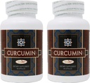 2 Pack Curcumin Longvida by Nutrivene (500 mg, 60 capsule)