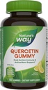 Luonnon Way Quercetin Gummies sinkki, immuunipuolustustuki*, voimakas antioksidantti*, sitruuna maku, 60 Gummie