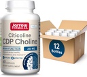 Yarrow Formulas Citicoline CDP Choline 250 MG, CDP Choline Təhlükəsizlik Brain Health, Performans və Yaddaş, 60 Kapsüls, 60 Gün Təchizatı (Paket 12)