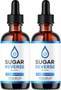 (2 Pack) Sugar Reverse - Sugar Reverse Drops, Sugar Reverse Drops Reviews, Sugar Reverse Reviews, Sugar Reverse Drops Official Liquid Supplement Support, SugarReverse Drop, 2 Bottles for 2 Months