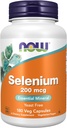 Sekarang Suplemen Makanan, Selenium (L- Selenomethionine) 200 mcg, Estial Mineral *, 180 Veg Capsules