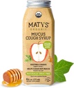 Matys Voksen Mucus Host Syrup til voksne & børn 12 år & op, Lindrende Relief Ivy med økologiske ingredienser & zink, 6 Fl Oz