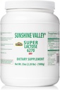 Sunshine Valley® Super Lactose Dry Powder (FREE FLOW POUR) - Natural Swetener & Baking Enhancer, poedersuiker voor koken en voedselmengsels, voedselstabilisator & Filler - 35 Oz