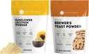 kate sunflower Lecithin powder (4oz) & Brewer 's Yeast (12oz) Bundle