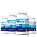 Marine D3 Omega 3 Calamari Ecklonia Cava DHA (4 Bottles - 240 Capsules)