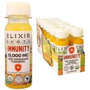 Elixir Shots, Immunity Boost Wellness Shot Cold- Pressed Turmeric, Ginger, Orange and Black Pepper, Nincs hozzáadott cukrok vagy mesterséges összetevők, 12- csomag