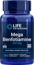 Life Extension Mega Benfotiamin, 250 mg, 180 Veg čepice s thiamin - Vitamin B1 dodatek
