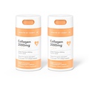 Health by Habit Collagen Supplement 2 Pack (120 Capsules) - Vitamin C & Vitamin E, 2000mg, Collagen Peptides, Superior Absorption, Support Your Skin, Non-GMO, Sugar Free (2 Pack)