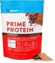 Equip Foods Prime Protein Powder | Clean, Gras Fed Beef Protein Powder | Carnivore Protein Isolate | Paleo, Keto Friendly | Gluten & Dairy Free | Hilft zu bauen & Reparieren Gewebe | 30 Servierungen, Schokolade