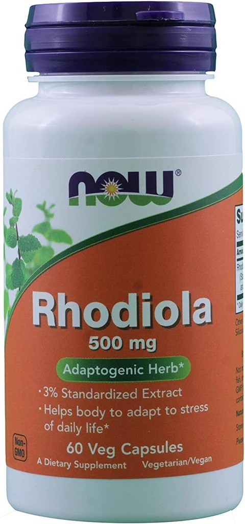 Сега храни Rhodiola Rhodiola Rosea, 60 капсули / 500mg