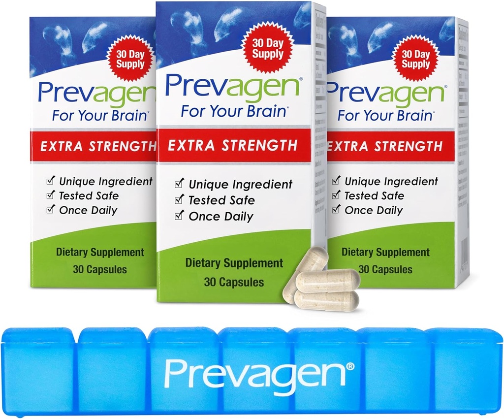 Prevagen Extra Putere - 90 capsule (3 lună de aprovizionare) 