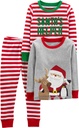 Carter의 아기 3-Piece Snug-fit Cotton Holiday Pajama Set의 간단한 기쁨