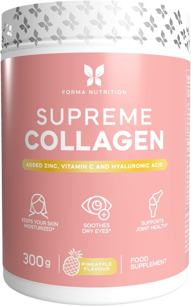 FORMA NUTRIÇÃO Supremo Colágeno 300g sabor abacaxi