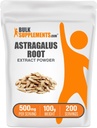 BulkSupplements.com Astragalus Extract Powder - Astragalus Root Powder, Herbal Papildinājums - Vegan & Gluten Free, 500mg per Serving, 100g (3.5 oz) (iepakojums no 1)