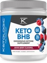 Ketological Keto BHB (Mix brry Flavor) 30 Phục vụ - Exgenous Ketone Phụ với goBBBB, Beta-Hydoxyrate Salts