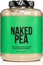 NAKED Pea - 5LB 100 % Pea Protein Powder from North American Farm - Unflavored Vegan Pea Protein Isolate - 식물 단백질 분말, Digest - 76 서빙