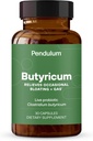 Pendulum GI Repair Occational 124; A Progities Suplement and Men - Increases Butyrate, Improve Gut Health, Relieves Occational GI Discomfort, Bloating, & Diare. Berisi Pendekatan Butyricum, Cacah 30