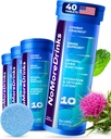 NoMore Drinks Alkoholin puristusta lisäravinteet Maksan detox & Combat Cravings Energia Tuki Alkoholin korvaaminen Juoma Luomu maito Thistle Supplement & Voikukka Root & 5HTP (40) Energia pillereitä