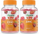 Żywy Cynk 25mg Dzieci + Cynk Dzieci, Gummies Bundle - Great Desting, Suplement witaminy, Gluten Free, GMO Free, Gummy do żucia