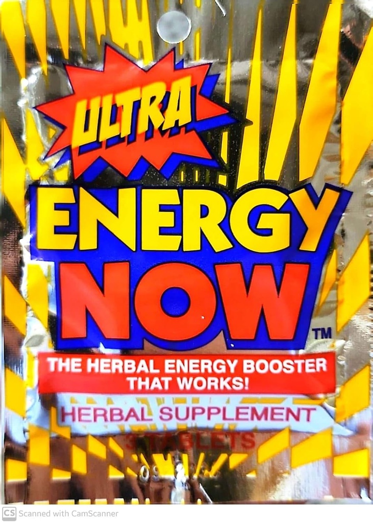 Käepärased lahendused Ultra Energy Now, 3 vahekaarti paketid (24. pakend)