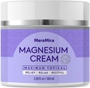 Magnesium- krém na spaní a svalovou úlevu: Topical Night Calming & Deep Relaxation Lotion - Restless Cramps Leg & Joint Care Lotion - Levandule 3.38 Fl. Oz.