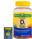 Frühlingstal Vegetarische Vitamin D3 Gummie, 2000 IU, 50 mcg, 160 Ct+Better Guide Vitamins Ergänzungen Buch kostenlos inklusive (Cannot separat verkauft)