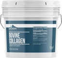 Pozemské prvky Bovine Collagen Peptides Powder 1 Gallon Bucket, čistý a neředěný, dodatek stravy