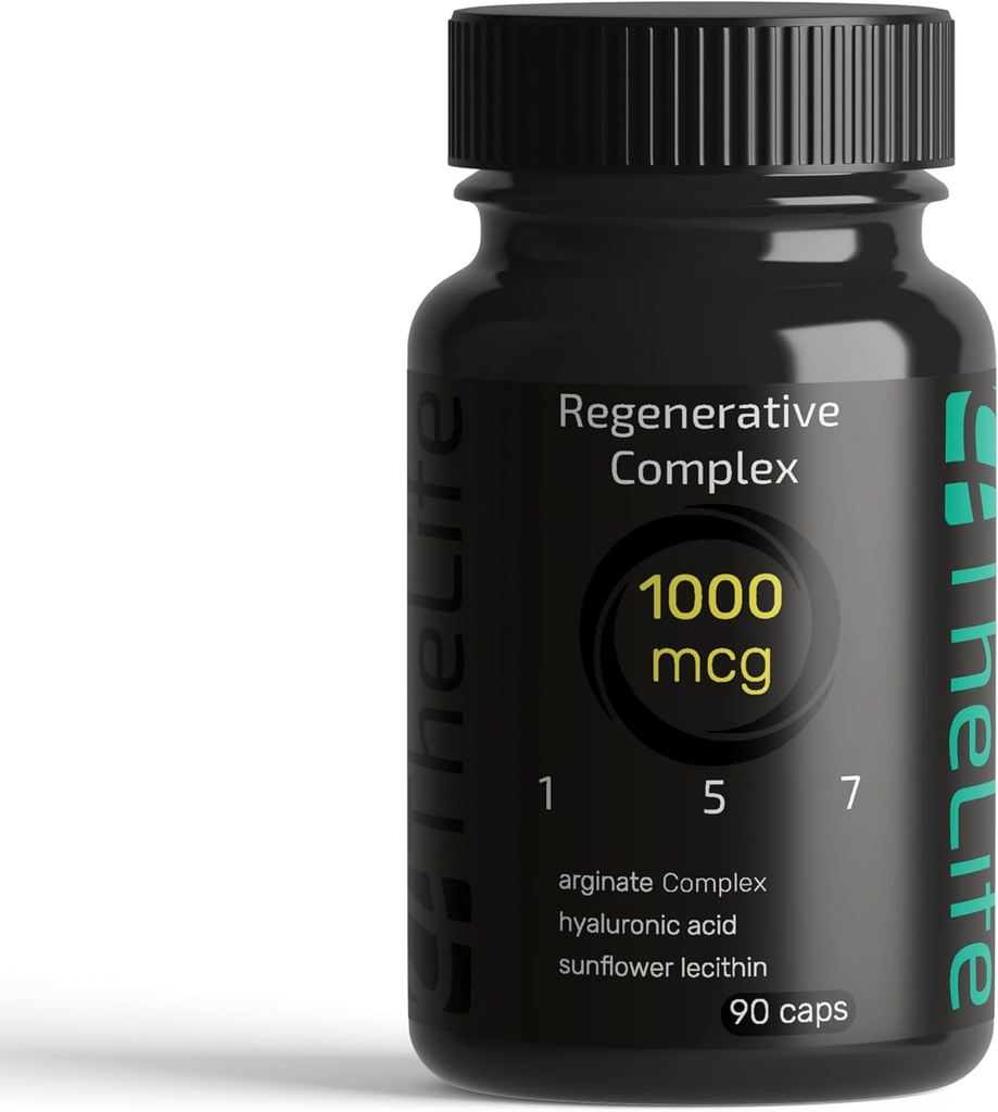 2THELIFE nou compus de protecție, pentru recuperarea mai rapidă și vindecarea gutei, 1000mcg,Gluten supliment gratuit 90 capsule (1 flacon)