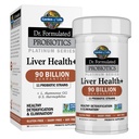 Garden of Life Dr. Formulated Probiotics Platinum Series Liver Health+ 90 Billion CFU Guaranteed, One a Day Probiotic for Healthy Detoxification & Elimination Support, Vegan, Gluten Free, 30 Capsules