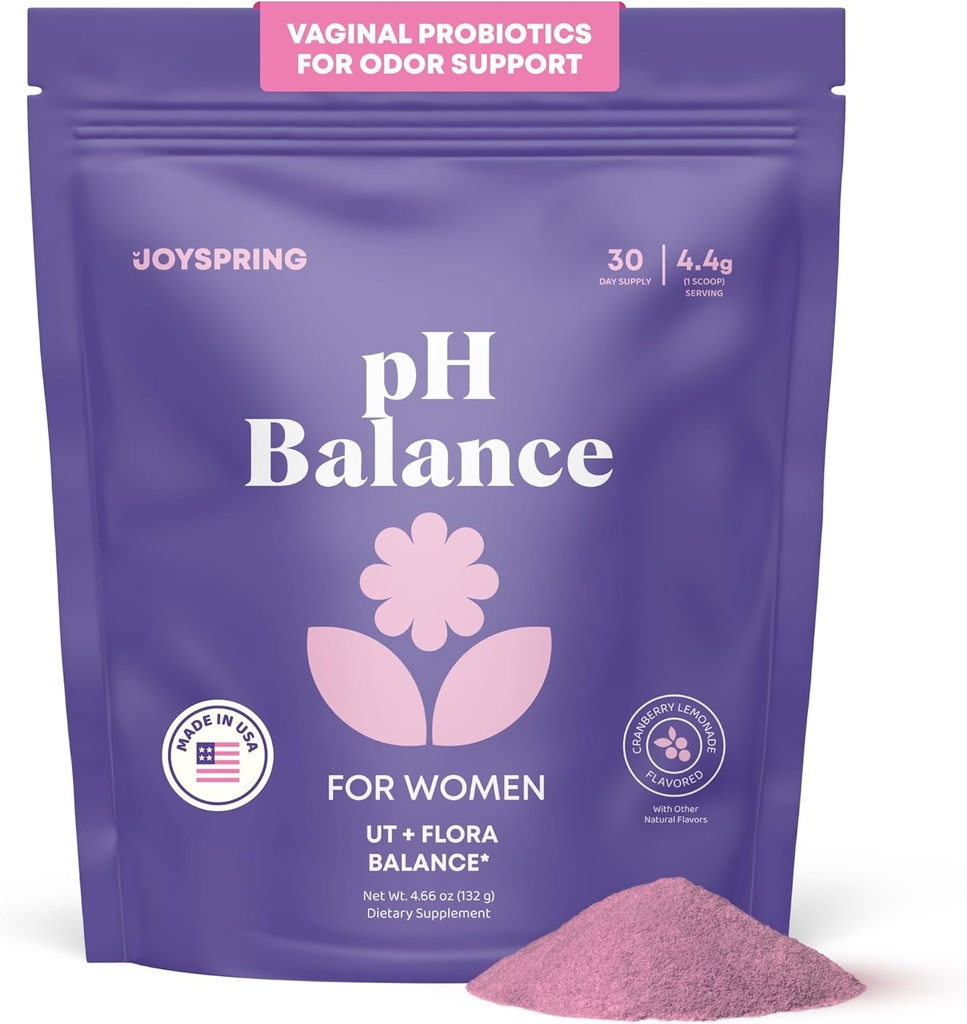 JoySpring Vaginal Probiotic Powder Supplement ... Lactobacillus Acidophilus ... D Mannose with Cranberry for Women...