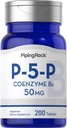 Piping Rock P5P Vitamin B6 | 50mg | 200 Tablets | Piridoxal 5-Phosphate