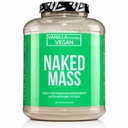 NAKED Vegan Mass - Vanilla Vegan Weight Gainer - 1,230 Calories, NSF Certified, Non-GMO, Soy & Gluten Free, No Artificial Ingredients - 8LB Bulk - 11 Servings
