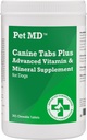 Pet MD - Psie Tabs Plus 365 Count - Advanced Multivitamin for Dogs - Natural Daily Witamination and Mineral Nutritional Supplement - Liquor Flavored Liver Chewable Tablets