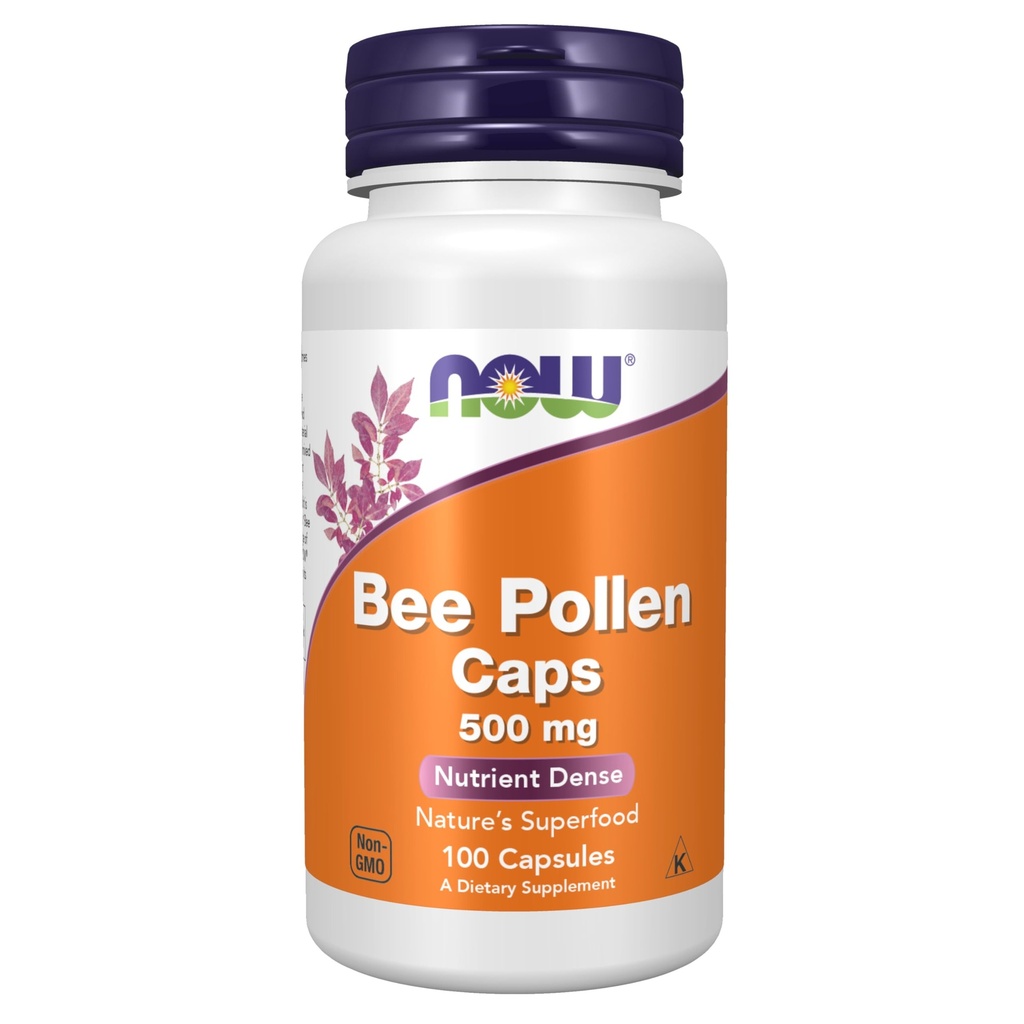 Now Foods Crd Bee Pollen, 100 Count