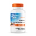 Doctor's Best Chewable Vitamin B12 Methylcobalamin for Men & Women - Vitamin B 12 5000 mcg, VIT B-12 Supplement, Vegan, Gluten Free, Non GMO, Fully Active, Mixed Berries Flavor - 60 Tablets