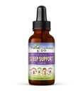 Kids Sleep Support Liquid Extract - Natural Kids Plant Based Herbal Sleep Aid, with Chamomile, Guava Leaf - 1oz Liquid Extract - Herbal Goodness (1 Unit)