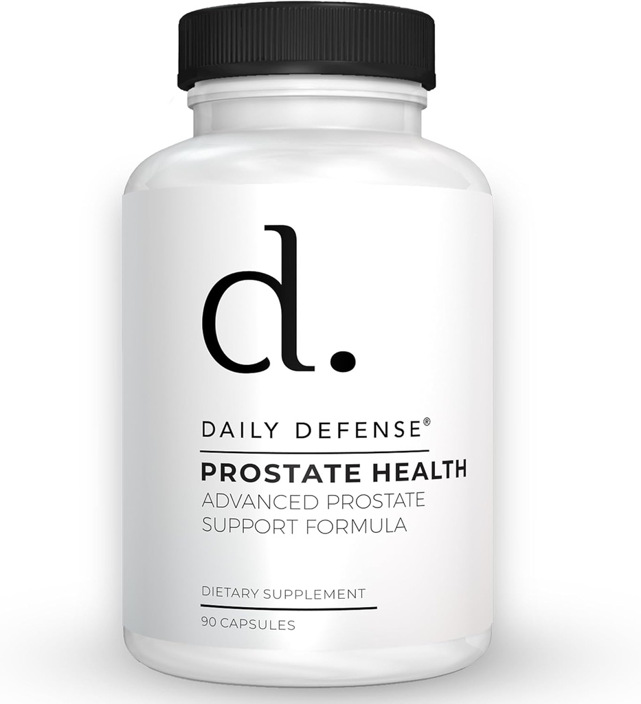 Prostat Health Suplemen Kesehatan untuk Pria - Prostate Suplemen dengan Saw Palmetto Powder, Vitamin E, Zinc, Mushrooms, Pumpkin Benih - Prostate Dukungan Dieter Suplemen untuk Pria, 90 Ct