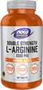 NOW Foods Sports Nutrition, L-Arginin Dvojna moč 1000mg, dušikov oksid Prekursor, aminokisline, 180 tablet
