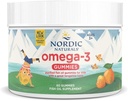 Nordiversals Nordic Origina-3 Gammy, Tangerine - 60 Gammy - 82 mg language language Oma-3s with EPA & DHA - Not-GMO - 30 ให้บริการ