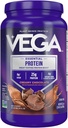 Vega Original Essential Protein - 25g Bitki-based Protein, Kremy Chocolate, 20 Xidmətlər, Vegan Qeyri-GMO İçki Mix, Smoothie & Shake Hazır, Gluten Pulsuz, Süt Pulsuz, 32.5oz (Paket May Vary)