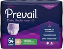 Prevail Proven | X-Large Pull-Up | Incontinence Protective Underwear | Maximum Absorbency | 64 Count