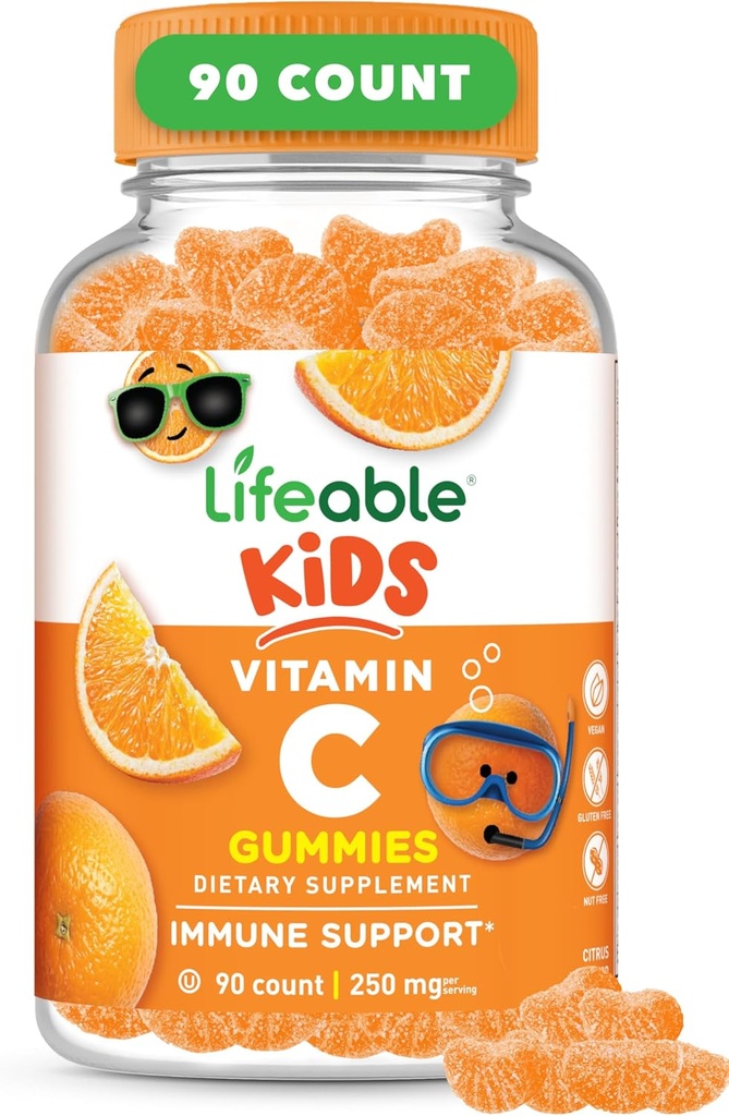 Nois condemnats a Vivenaños, 250mmg  Bernd Gran Tasting VIT C Alexner Vega O-Free Kwina C Chewable 192 per a la implementació d'Immun, 90 Gletats