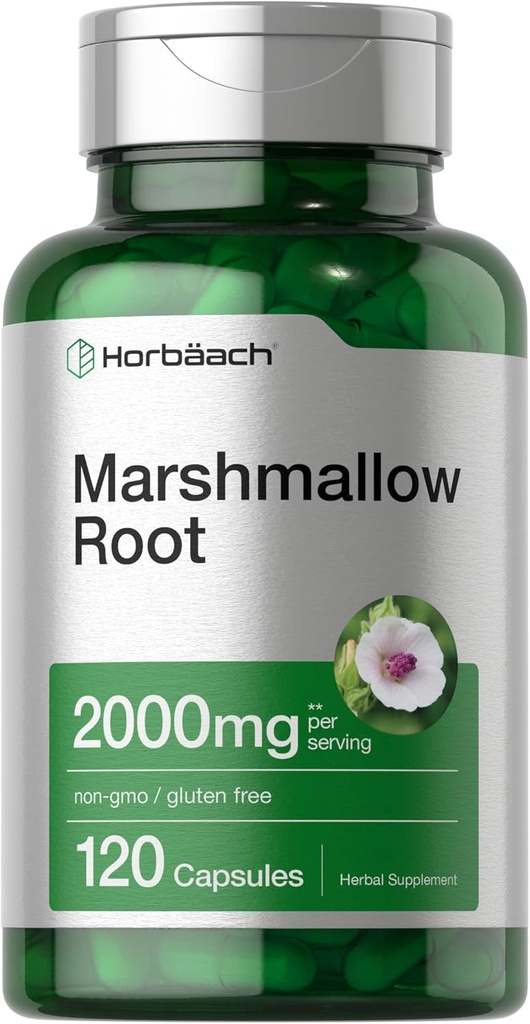 Horbäach Marshmallow Root Capsules against 124; 2000mg