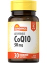 Sundance CoQ10 50mg Softgels | 30 Count | Non-GMO & Gluten Free Supplement